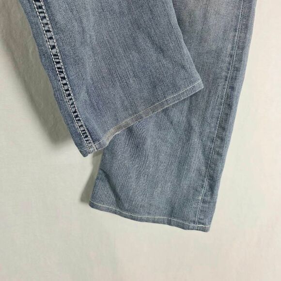 BKE Starlite Flare Jeans Light Wash Size 25L Women’s Y2K - Picture 3 of 9